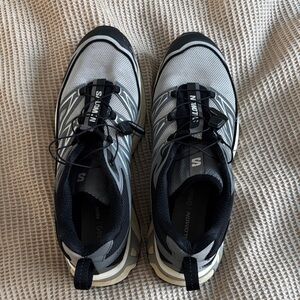 Salomon Men's Black and White Athletic Shoes